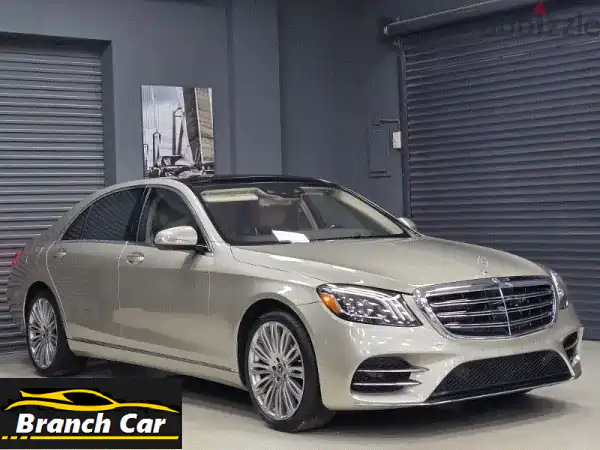 مرسيدس S 450 2019 - فخامة لا تُقاوم بسعر استثنائي!