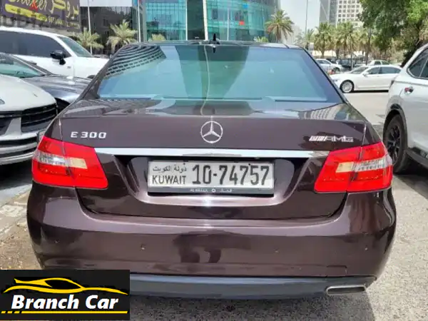 مرسيدس بنز E300 2011 بحالة ممتازة - فرصة لا تُفوّت!