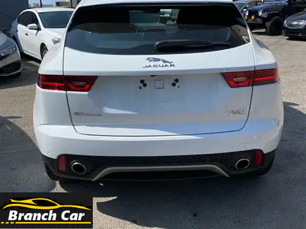 جاكوار E-Pace 2018 بيضاء - بحالة ممتازة! (سعر قابل للتفاوض)