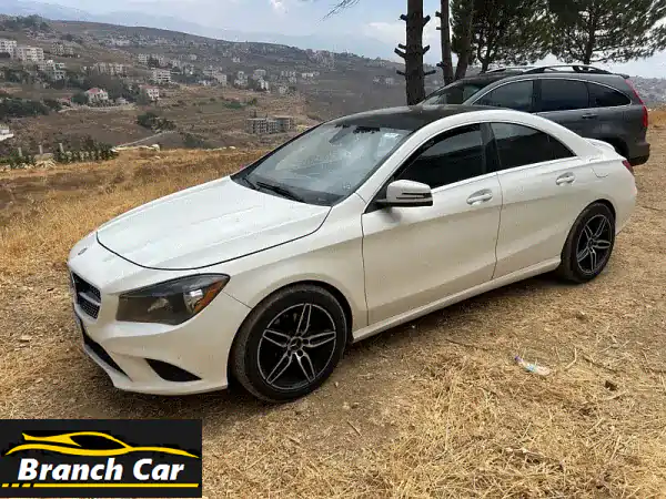 مرسيدس بنز CLA 250 موديل 2015 - بيضاء، نظيفة، وعالية...