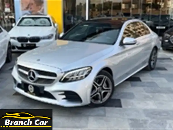 مرسيدس C180 موديل 2019 بحالة ممتازة - فرصة ذهبية...