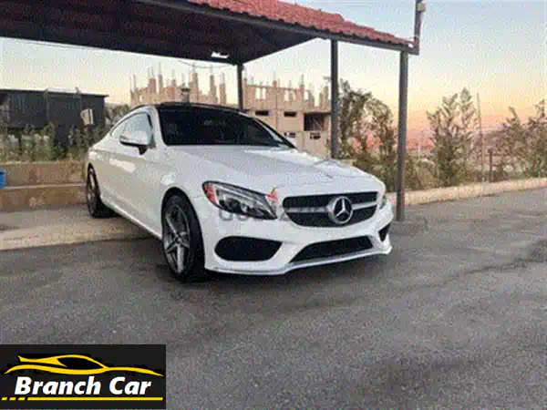 مرسيدس بنز C-Class 450 AMG موديل 2016 - كالجديدة! (أسود)