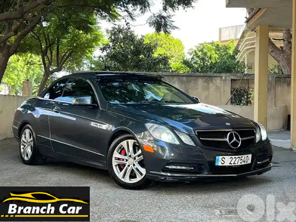 مرسيدس E350 موديل 2011 بحالة ممتازة - فرصة لا تُفوّت!
