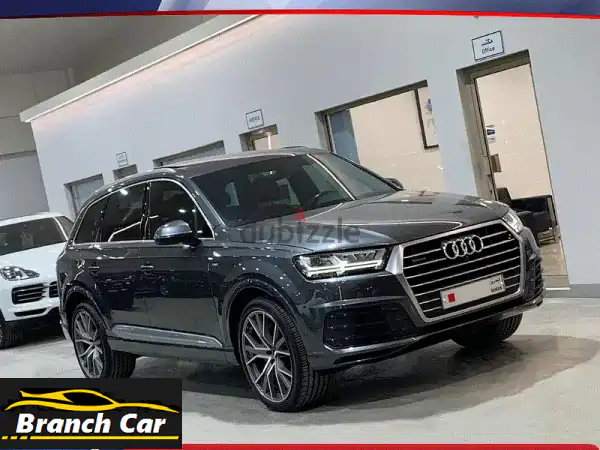 أودي Q7 (2019) - 47,000 كم فقط!  (سعر مميز، قسط أو كاش)