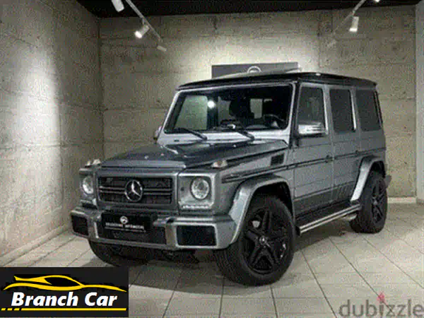 مرسيدس G63 AMG 2015 - فخامة ألمانية بلمسة فريدة في عجقة