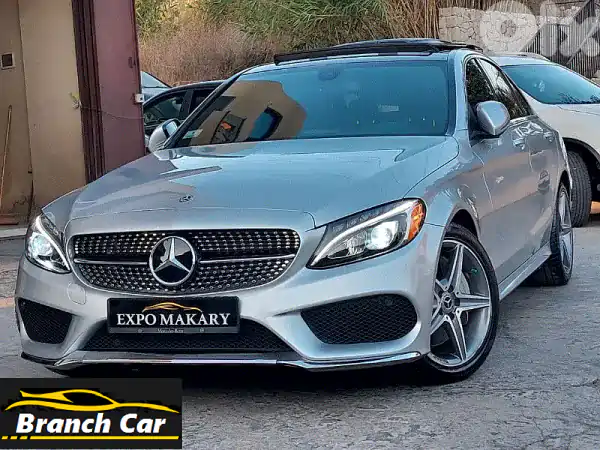مرسيدس C300 AMG 2018 -  فخامة لا تُقاوم، بحالة ممتازة!