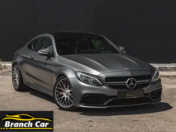 مرسيدس C63 S AMG كوبيه 2018 - الوحش الرمادي! (88,000 كم،...