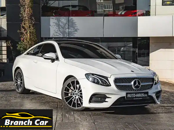 مرسيدس E 300 2020 بيضاء - قيادة فاخرة بمسافة 23,000 كم فقط!