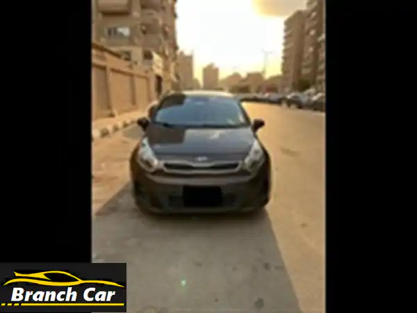 كيا ريو 2015 هاتشباك - فابريكا بالكامل - حالة ممتازة...