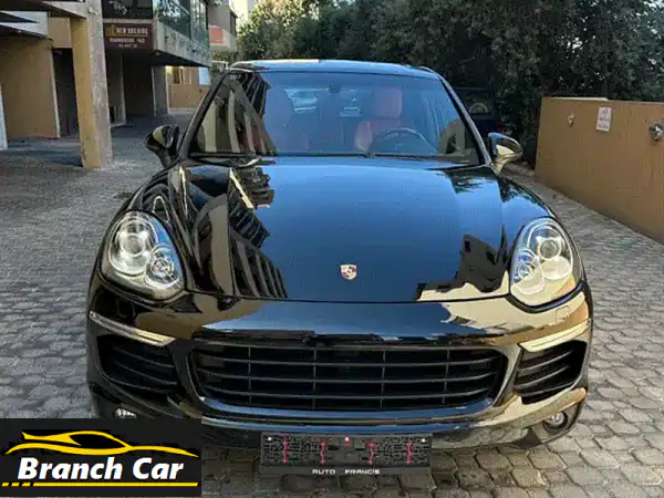 بورش كايين بلاتينيوم إيديشن 2017 - أسود على أحمر -...