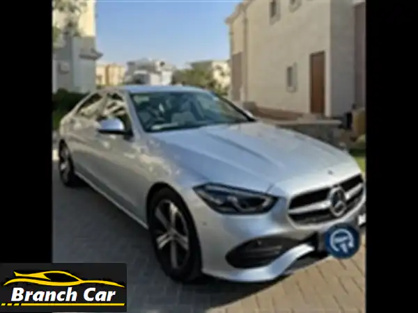 مرسيدس C 180 موديل 2022 بحالة ممتازة - للبيع...