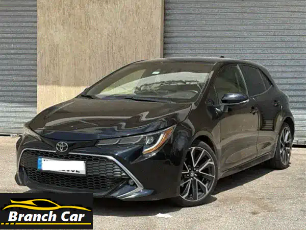 تويوتا كورولا 2020 XSE هاتشباك - كالجديدة! (58,000 ميل فقط)