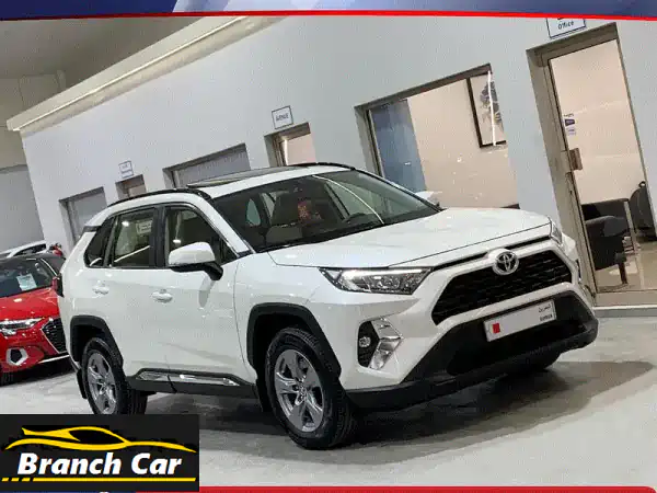 تويوتا RAV4 2020 بيضاء - بحالة ممتازة! قسط أو كاش - فرصة...