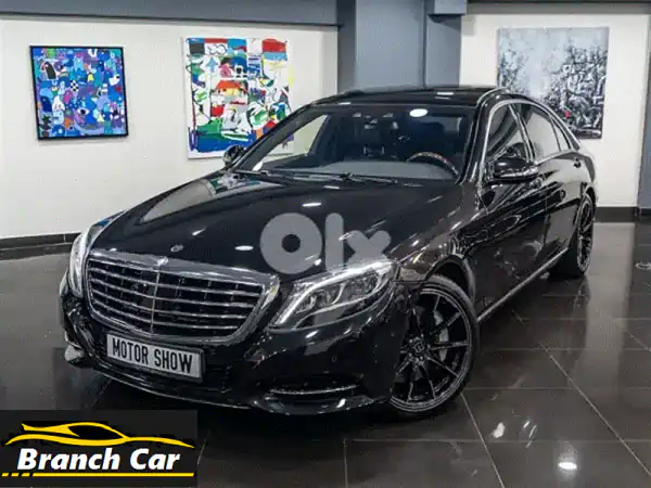 مرسيدس S 500 برابوس أصلية 2014 - 60,000 كم فقط! فرصة ذهبية!