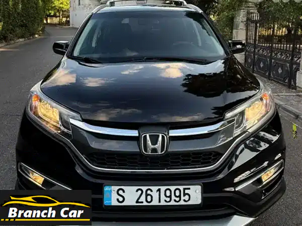 هوندا CRV 2015 سوداء - بحالة ممتازة - فرصة لا تُفوّت!