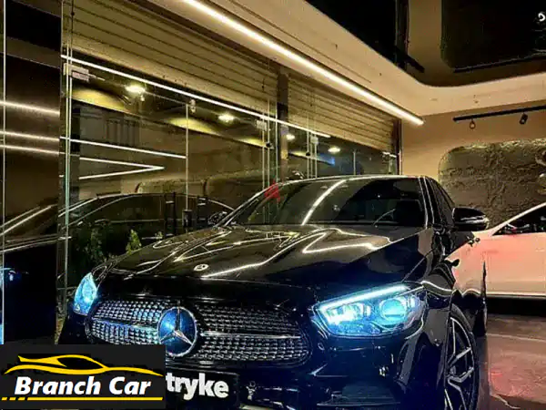 Mercedes-Benz E 200 AMG 2023 - الوحيدة في مصر! زيرو، لم تُرخص