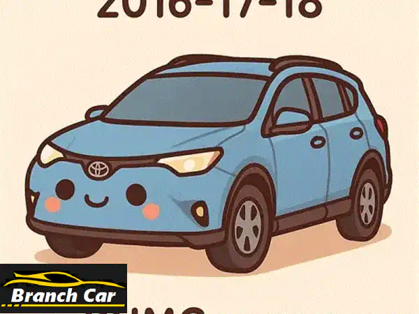 تويوتا RAV4 2016 سوداء - سيارة عائلية بحالة ممتازة!