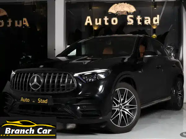 مرسيدس GLC 43 كوبيه 2025 - تسليم فوري!  (أسود، فرش...