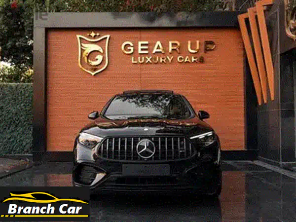 مرسيدس GLC 43 كوبيه 2025 - تسليم فوري!  (أسود، فرش جملي، مواصفات خيالية)