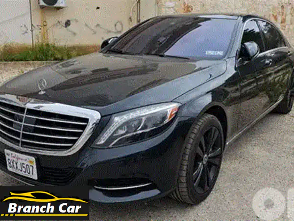 مرسيدس S550 موديل 2016 أسود | فخامة مالك واحد ومواصفات كاملة AMG