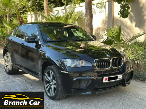 BMW X6 M 2012 V8 أزرق - بحالة الوكالة | صيانة EuromotorBMW كاملة...