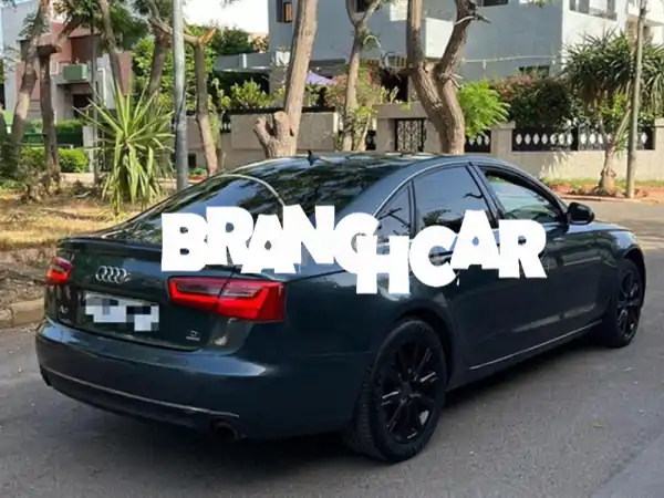 أودي A6 S-Line 2012 ديزل V6 3.0L | فخامة، قوة، وأداء لا يُضاهى (137,000 د.م)