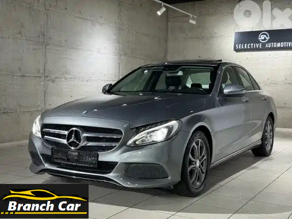 مرسيدس بنز C200 ألمانية (2016) - بحالة ممتازة! 79,000 كم فقط!
