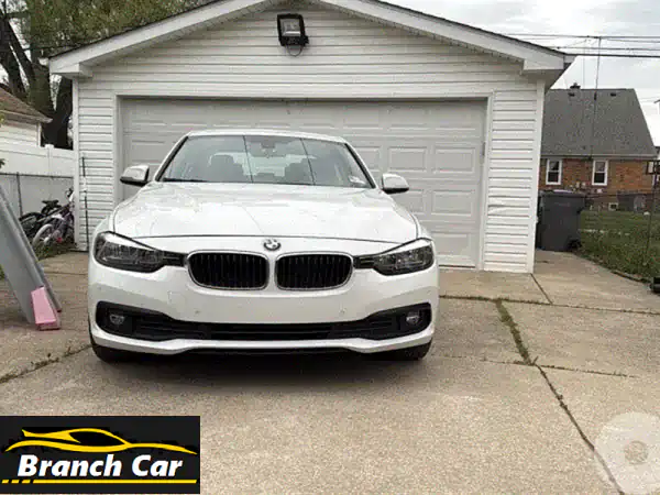 BMW 3 Series 2017 - فل أوبشن - بحالة ممتازة! (أبيض)