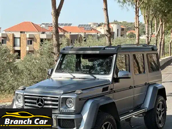 مرسيدس G-Class 4x4 Squared 2018: رحلةٌ فاخرةٌ فوق كلّ التضاريس!