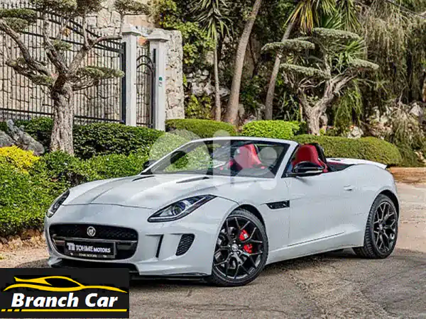 جاكوار F-TYPE كابريو 2014 بيضاء -  تجربة قيادة لا تُنسى!