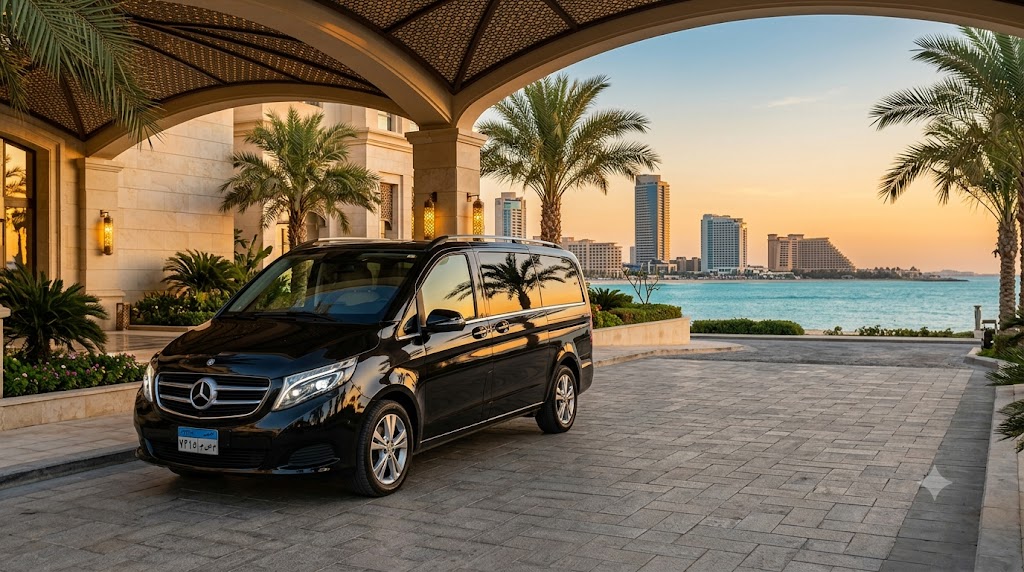 Mercedes Viano Luxury Van Rental with Driver in Alamein | VIP Family Transportation to New...