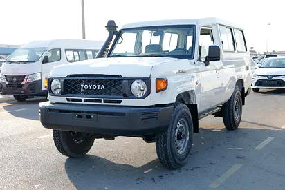Export only12AED180,000premiumToyotaLand Cruiser 70 SeriesLC 78 BaseToyota Land Cruiser 78...