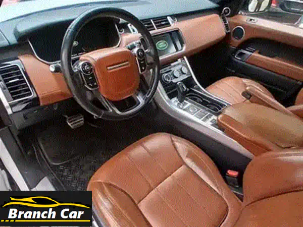 امتلك الأسطورة! لاند روفر رينج روفر سبورت 2014 سوداء V8 - فخامة، قوة، وأداء لا يُضاهى!