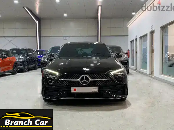 مرسيدس بنز C200 سوداء فاخرة بحالة ممتازة للبيع - كاش أو أقساط ميسرة | تمويل بنكي سهل!