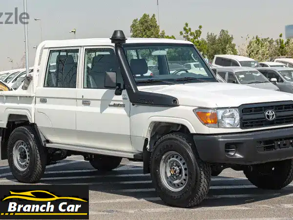 تويوتا لاندكروزر بيك اب 2022: جديد كلياً DC 4.0 P أبيض -...