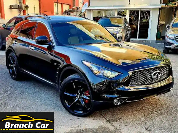 انفينيتي QX70 S Night Package 2017 AWD - الأجمل بحالة المصنع،...