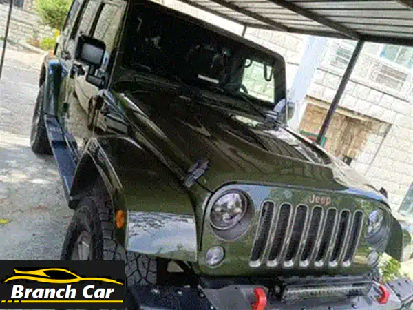 جيب رانجلر صحارى 2015 أصفر فل أوبشن | نظافة فائقة (120 ألف كم) | سيارة المغامرات بانتظارك!