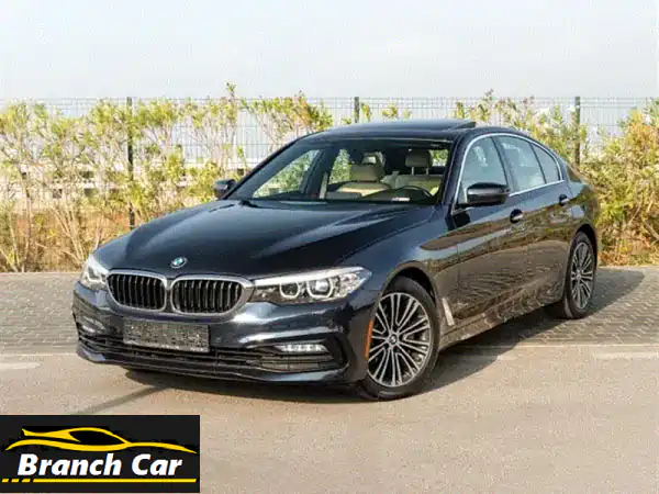 فرصة استثنائية: BMW 530i 2017 | وارد أمريكي 65 ألف ميل فقط!...