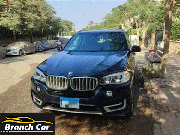 امتلك الرفاهية: BMW X5 2017 سوداء فبريكا بالكامل - صيانة وكيل وكاوتش جديد!