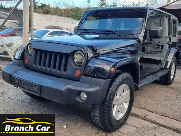 جيب رانجلر صحارى Unlimited 2008 | فل أوبشن أسود - عداد...