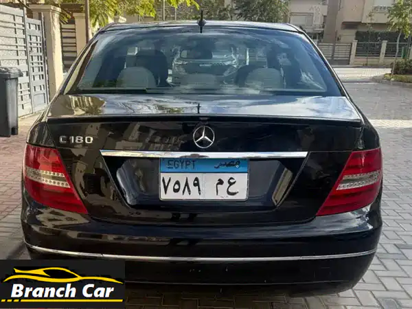 امتلك الفخامة الألمانية: مرسيدس C180 موديل 2013 أسود |...