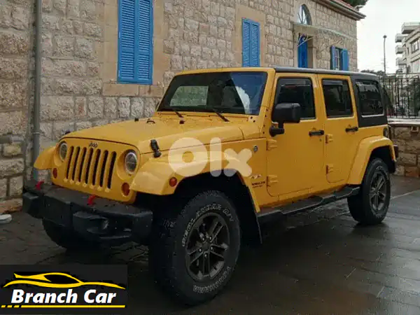 جيب رانجلر صحارى 2015 أصفر فل أوبشن | نظافة فائقة (120...