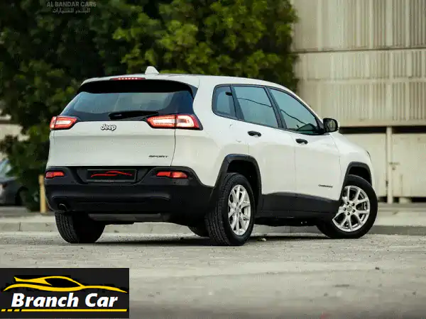 جيب شيروكي سبورت 2016 بيضاء | عرض نهاية العام الحصري! 10 أيام فقط | SUV للبيع