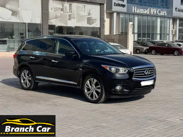 فرصة مميزة! انفينيتي QX60 2014 أسود - فخامة عائلية...