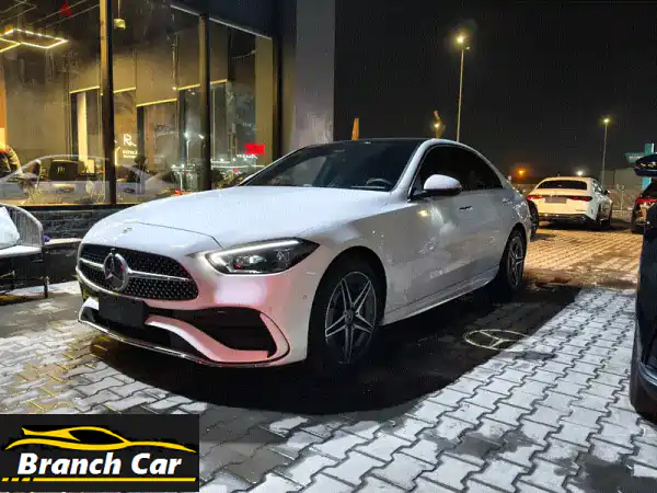 مرسيدس بنز C180 2026 (أبيض) - ضمان الوكيل | Digital Light, 360...