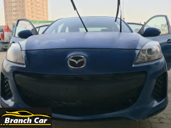 مازدا 3 موديل 2012 أوتوماتيك للبيع: قيادة ذكية ومريحة مع مثبت السرعة!