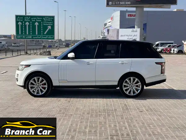 رانج روفر سوبرتشارجر 2013 أبيض: فخامة، قوة، وأداء لا يُضاهى! (مواصفات أمريكية)