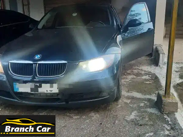 فرصة ذهبية: BMW 328i E90 2007 سوداء فاخرة للبيع في...