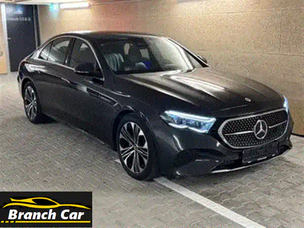 فرصة نادرة: مرسيدس E200 2022 وكيل (720 كم فقط!) بحالة الزيرو – متوفرة الآن لدى فور ويلز