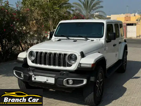 فرصة لا تُعوّض! جيب رانجلر صحراء V4 موديل 2024 بيضاء -...